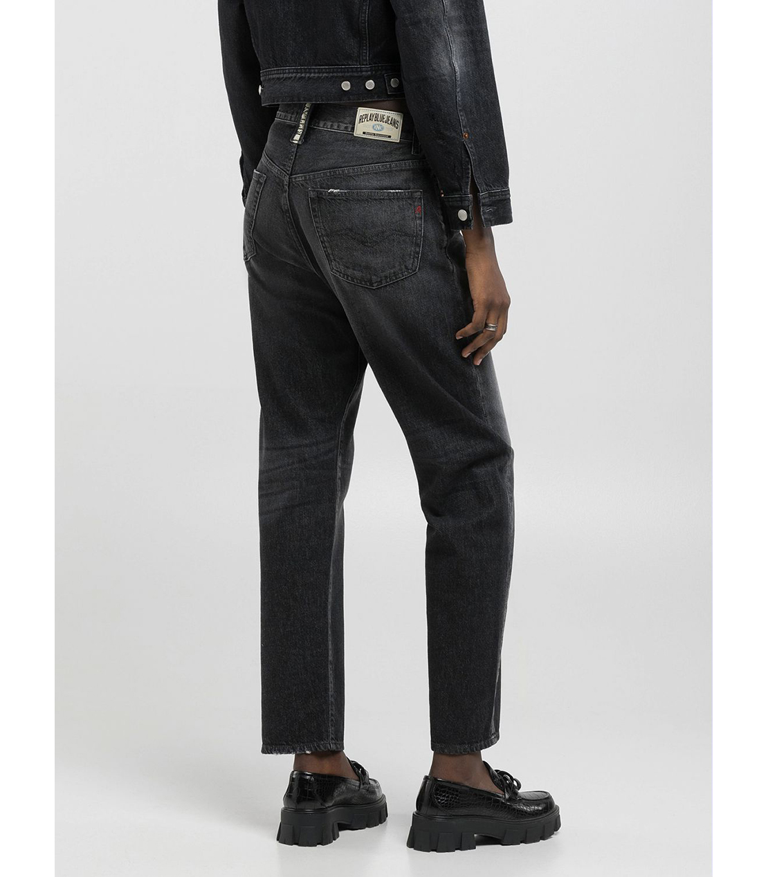 9Z1 ECO PLUS コンフォートストレートフィットデニム 詳細画像 オフブラック 2